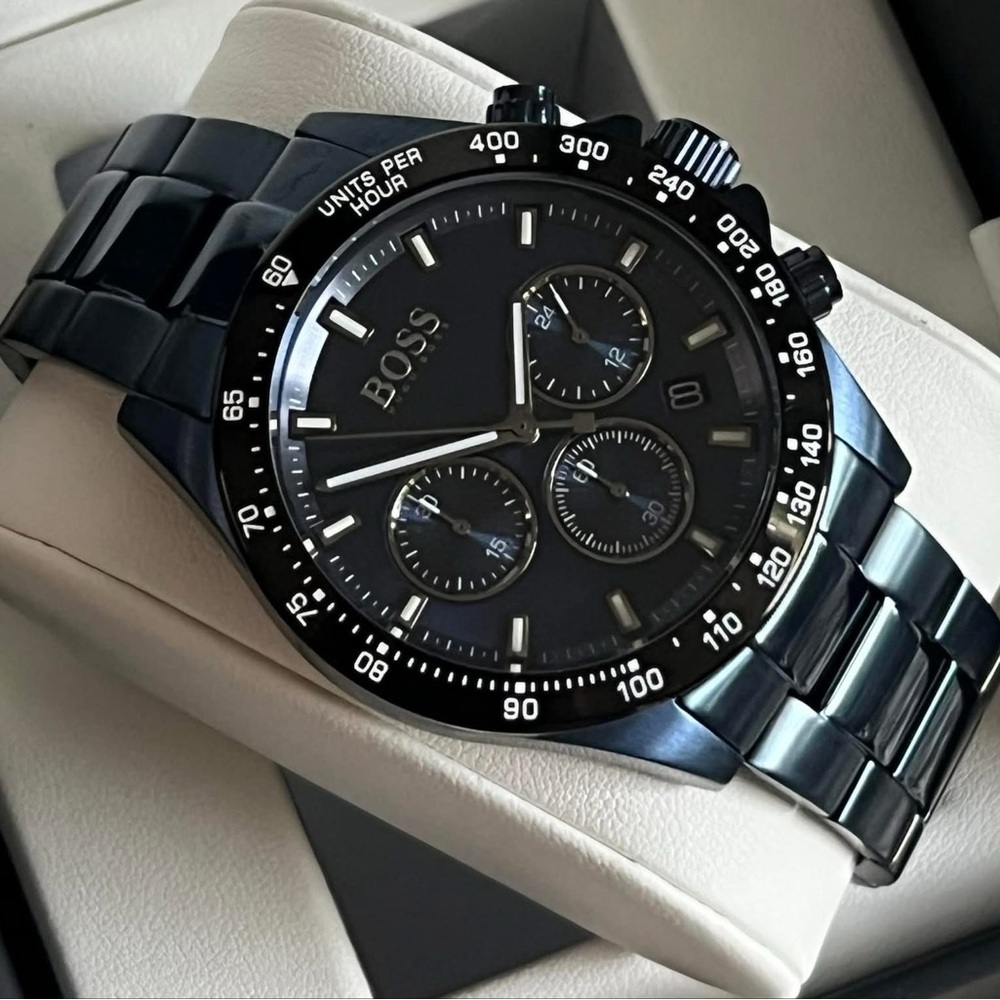 💰SOLD - HB1513758 - Hugo Boss Men’s Hero Sport Lux Watch - Picture 11 of 13